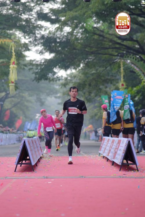 Race photo from Kediri Half Marathon 2025