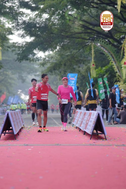 Race photo from Kediri Half Marathon 2025