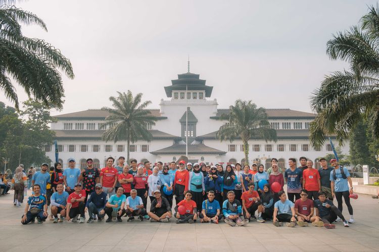 Race photo from Running 5 K