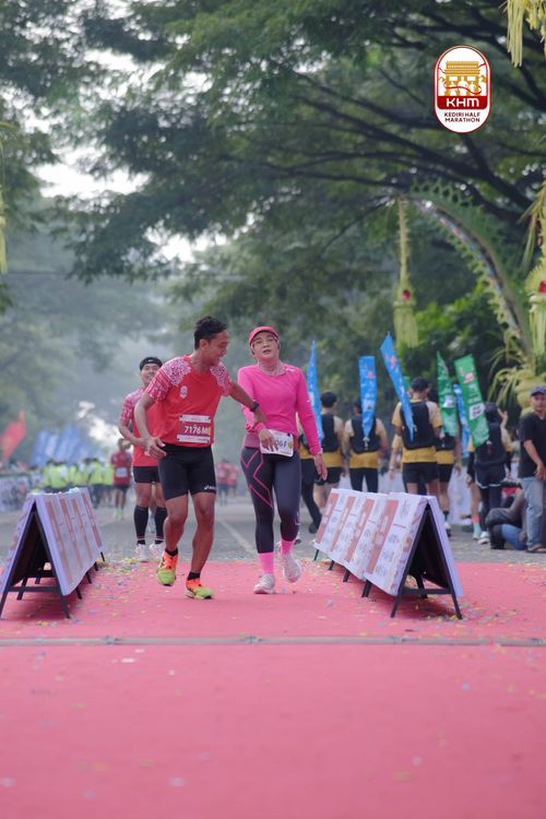 Race photo from Kediri Half Marathon 2025