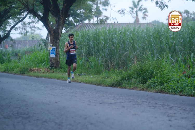 Race photo from Kediri Half Marathon 2025
