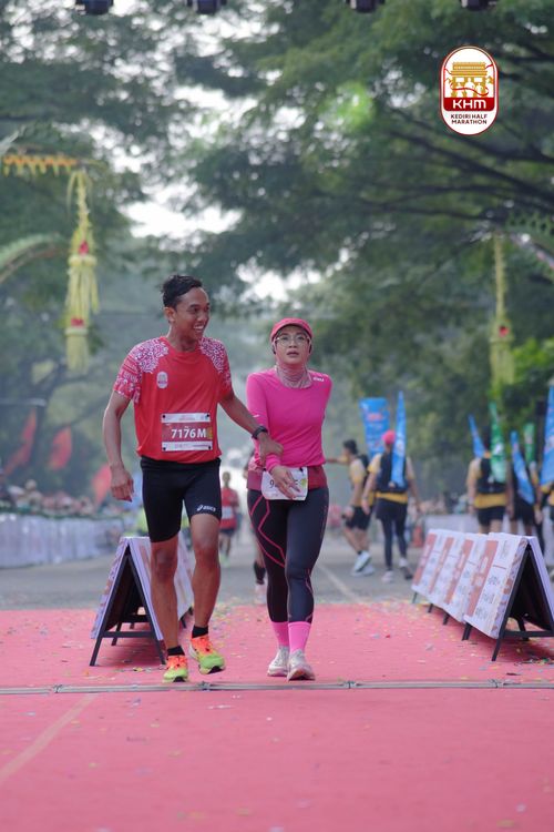 Race photo from Kediri Half Marathon 2025