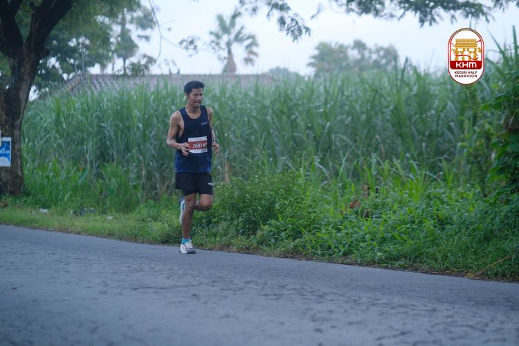 Race photo from Kediri Half Marathon 2025
