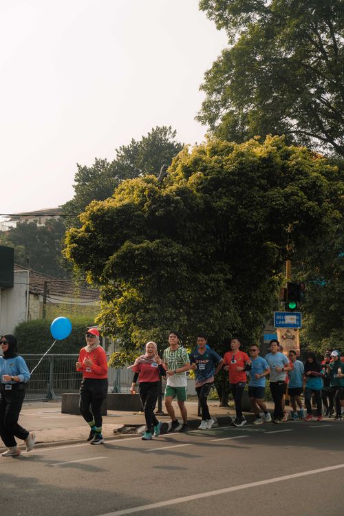 Race photo from Running 5 K