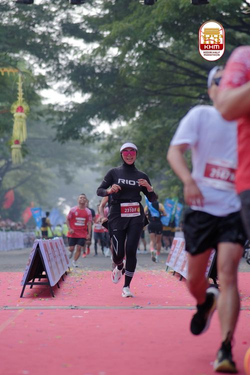 Race photo from Kediri Half Marathon 2025
