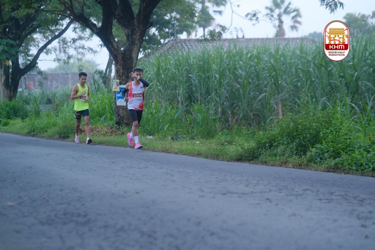 Race photo from Kediri Half Marathon 2025