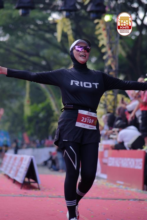 Race photo from Kediri Half Marathon 2025