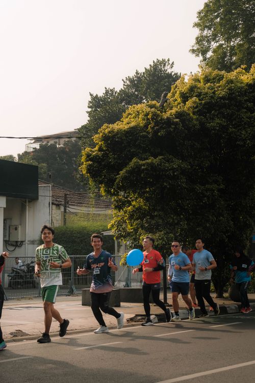 Race photo from Running 5 K
