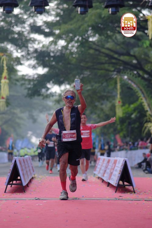 Race photo from Kediri Half Marathon 2025
