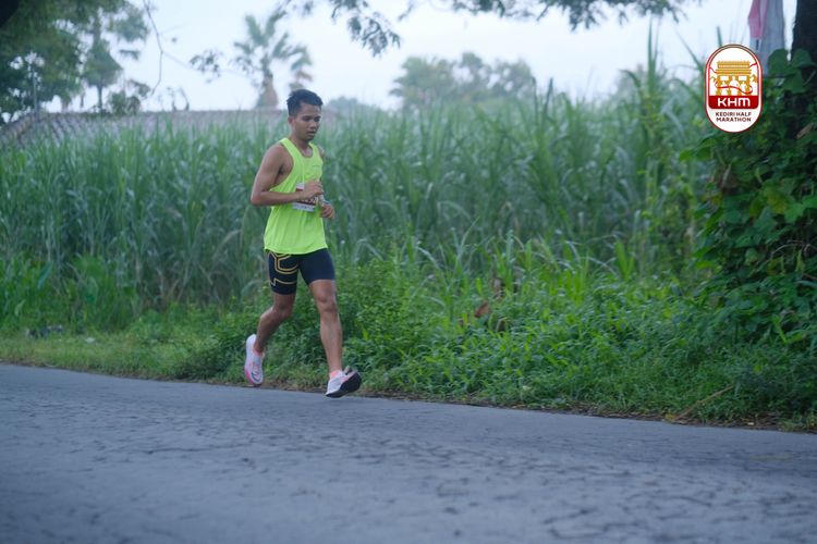 Race photo from Kediri Half Marathon 2025