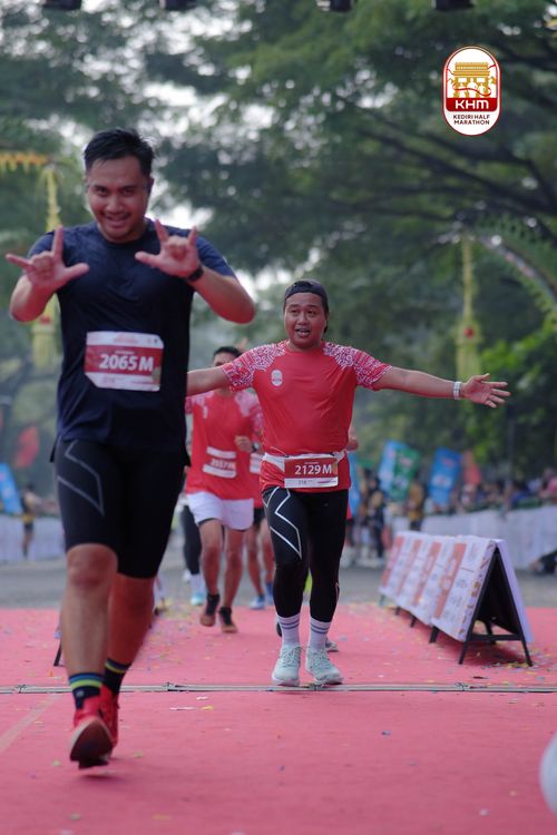 Race photo from Kediri Half Marathon 2025