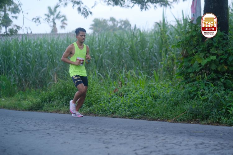 Race photo from Kediri Half Marathon 2025
