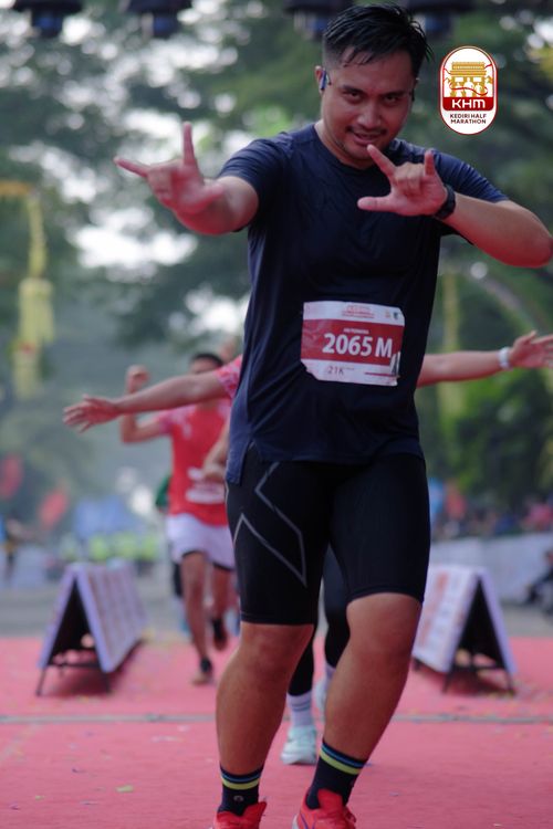 Race photo from Kediri Half Marathon 2025