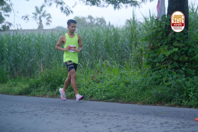 Race photo from Kediri Half Marathon 2025