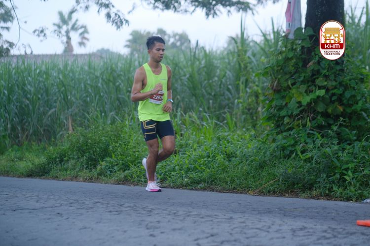 Race photo from Kediri Half Marathon 2025