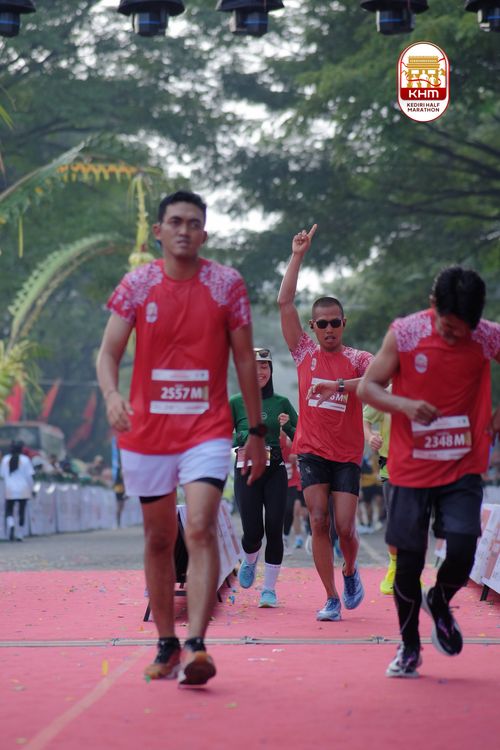 Race photo from Kediri Half Marathon 2025