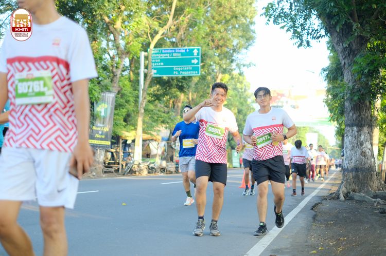 Race photo from Kediri Half Marathon 2024