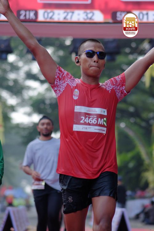 Race photo from Kediri Half Marathon 2025