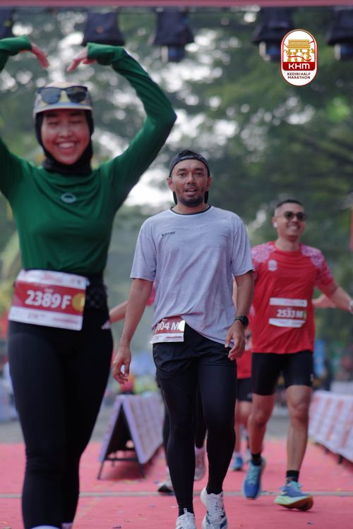 Race photo from Kediri Half Marathon 2025