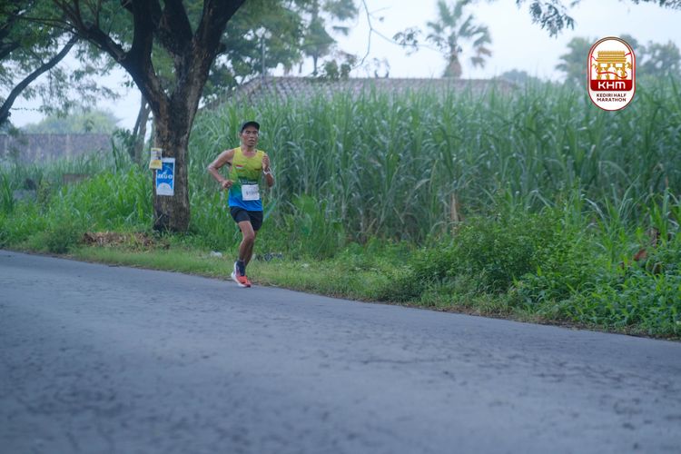 Race photo from Kediri Half Marathon 2025