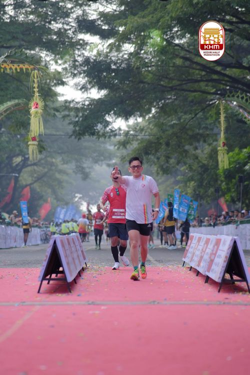 Race photo from Kediri Half Marathon 2025