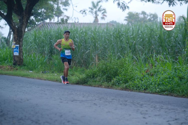 Race photo from Kediri Half Marathon 2025