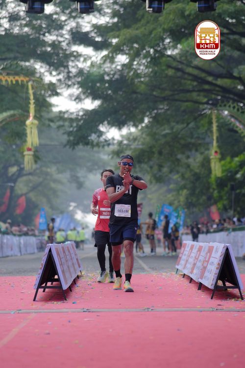 Race photo from Kediri Half Marathon 2025
