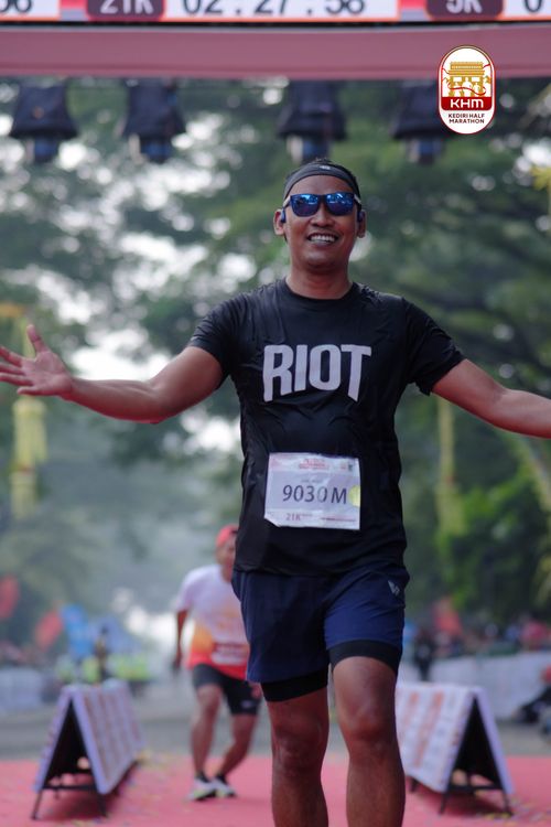 Race photo from Kediri Half Marathon 2025