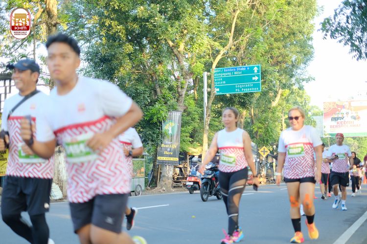 Race photo from Kediri Half Marathon 2024