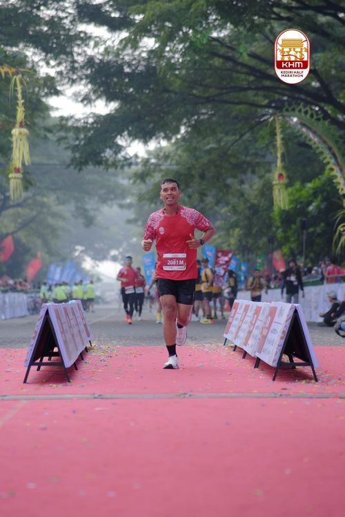 Race photo from Kediri Half Marathon 2025