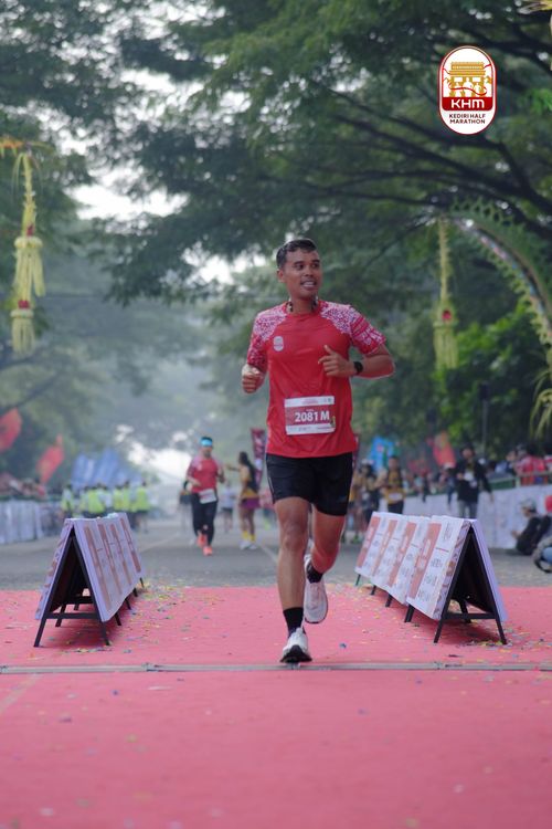 Race photo from Kediri Half Marathon 2025