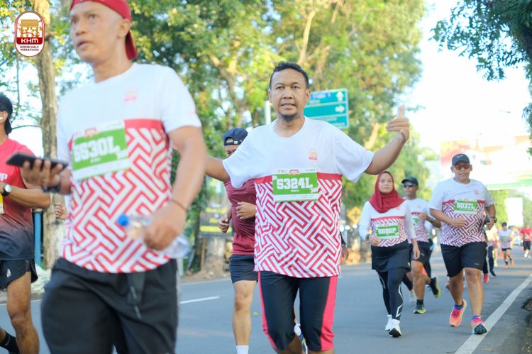 Race photo from Kediri Half Marathon 2024