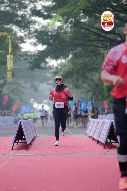 Race photo from Kediri Half Marathon 2025