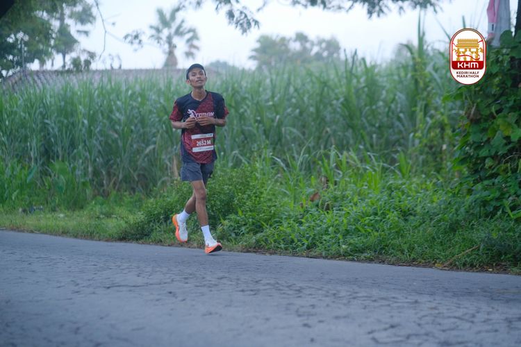 Race photo from Kediri Half Marathon 2025