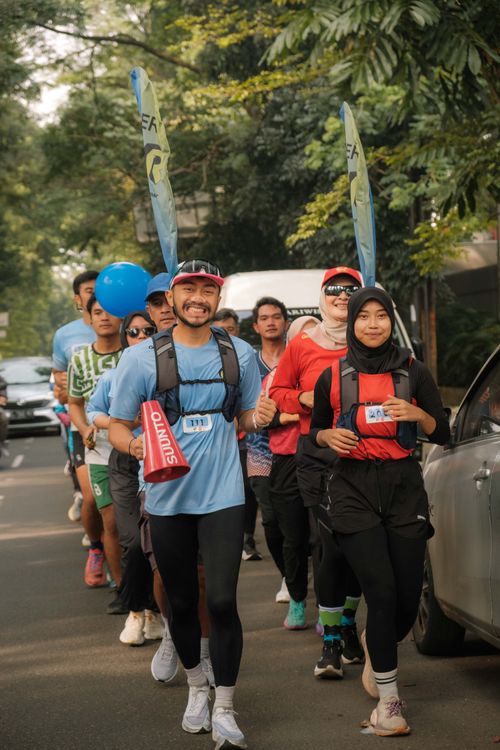 Race photo from Running 5 K