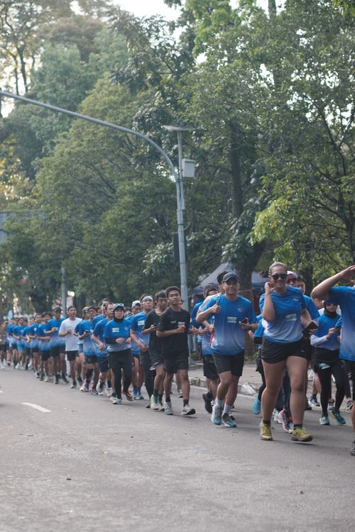 Race photo from KBP City Run 2024 Vibes