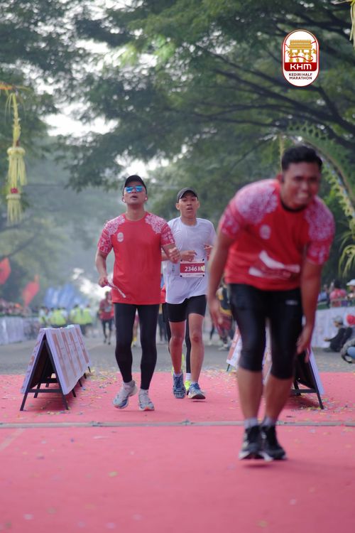 Race photo from Kediri Half Marathon 2025