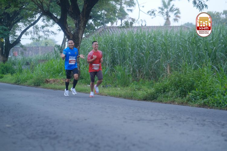Race photo from Kediri Half Marathon 2025