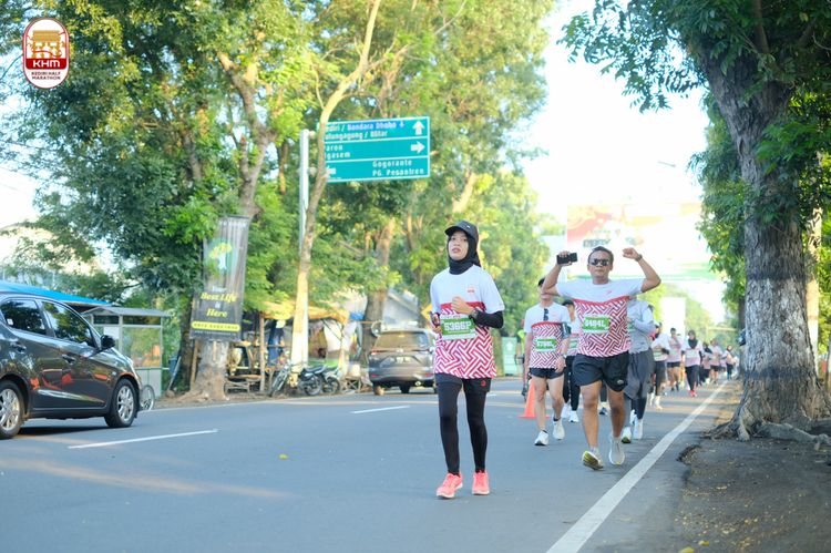 Race photo from Kediri Half Marathon 2024