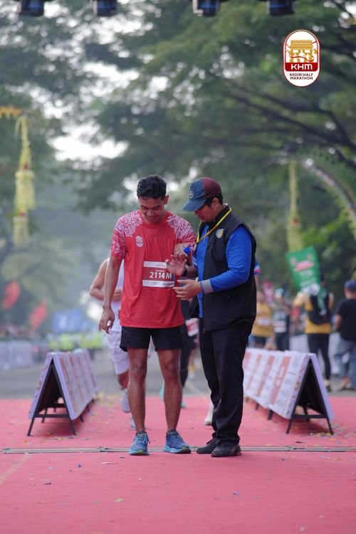 Race photo from Kediri Half Marathon 2025