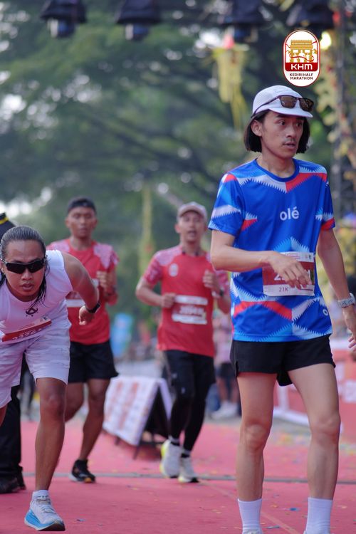 Race photo from Kediri Half Marathon 2025