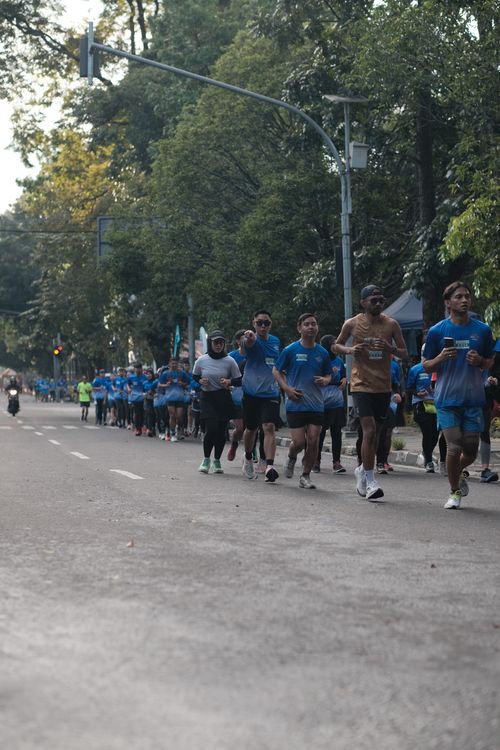Race photo from KBP City Run 2024 Vibes