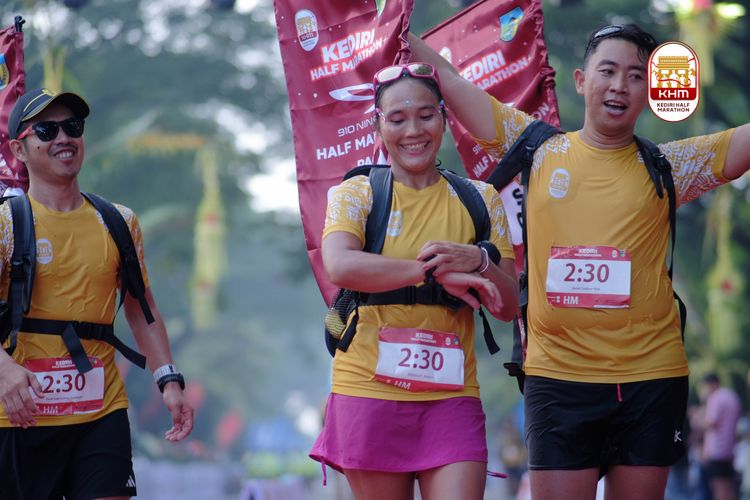 Race photo from Kediri Half Marathon 2025