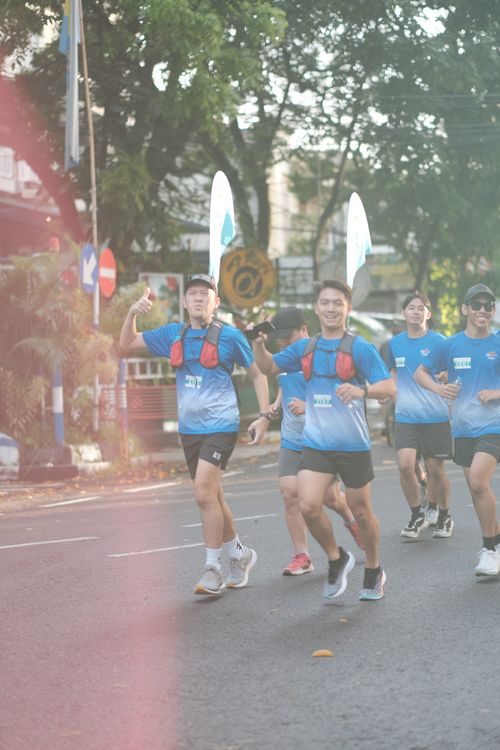 Race photo from KBP City Run 2024 Vibes