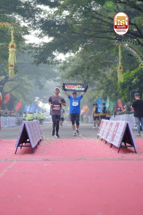 Race photo from Kediri Half Marathon 2025