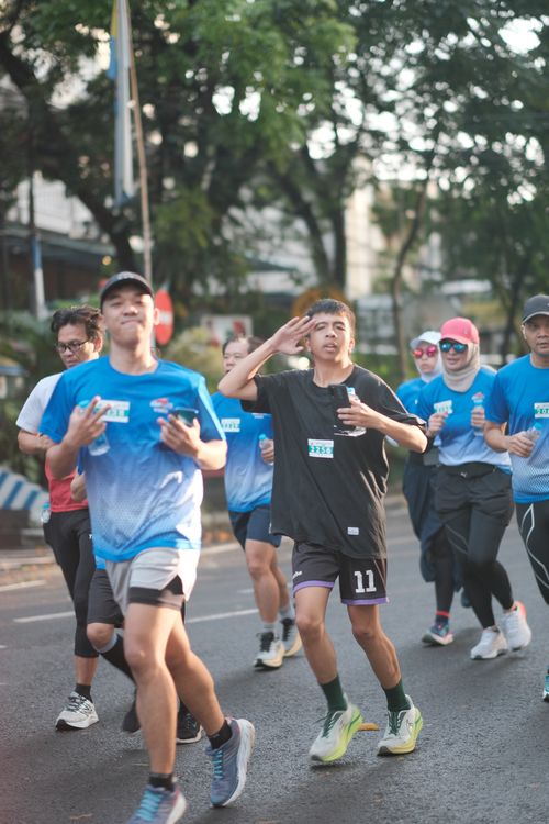 Race photo from KBP City Run 2024 Vibes