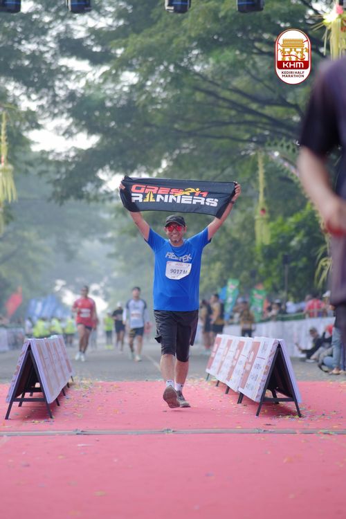 Race photo from Kediri Half Marathon 2025
