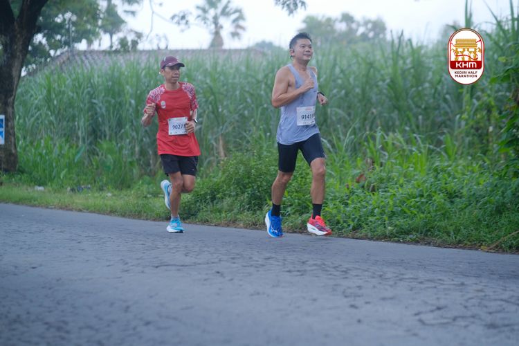 Race photo from Kediri Half Marathon 2025