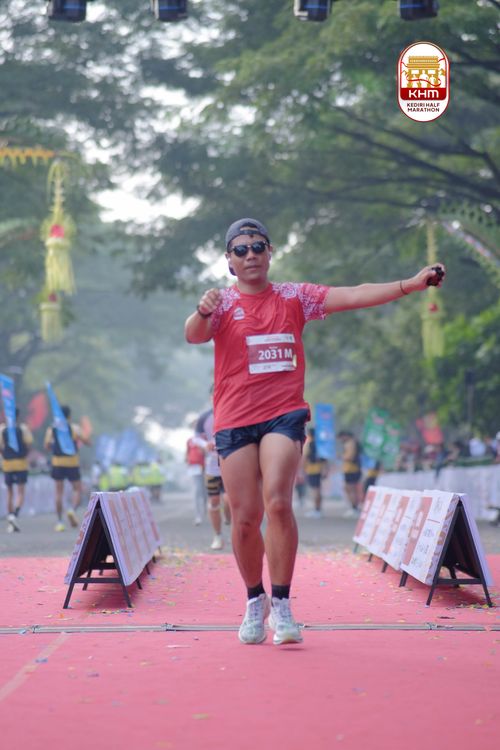 Race photo from Kediri Half Marathon 2025