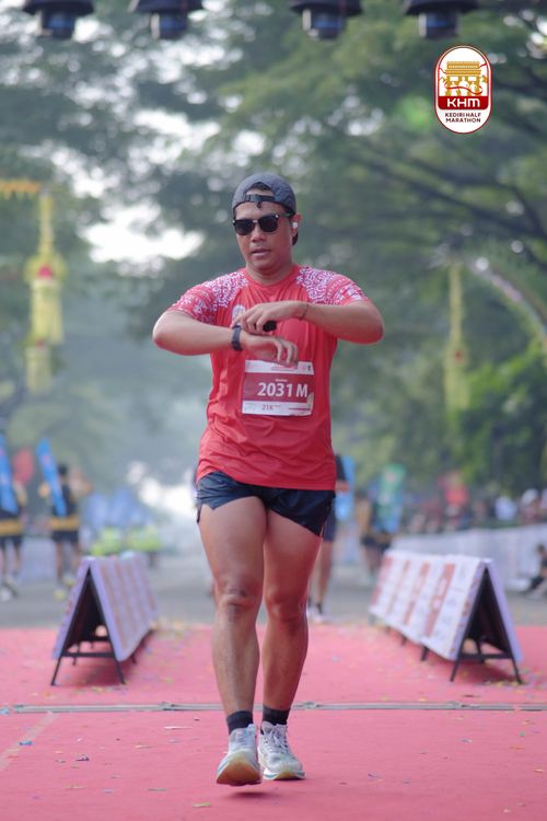 Race photo from Kediri Half Marathon 2025